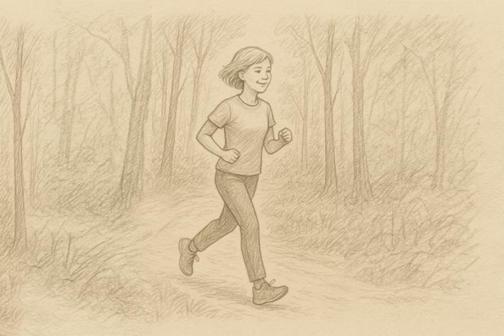 Stress? Klappe zu und joggen hilft.