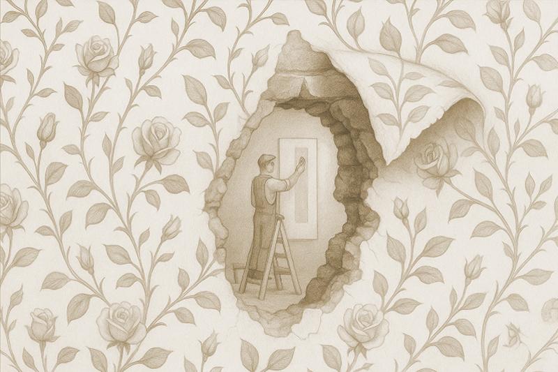 So arbeite ich und was hinter der Tapete steckt